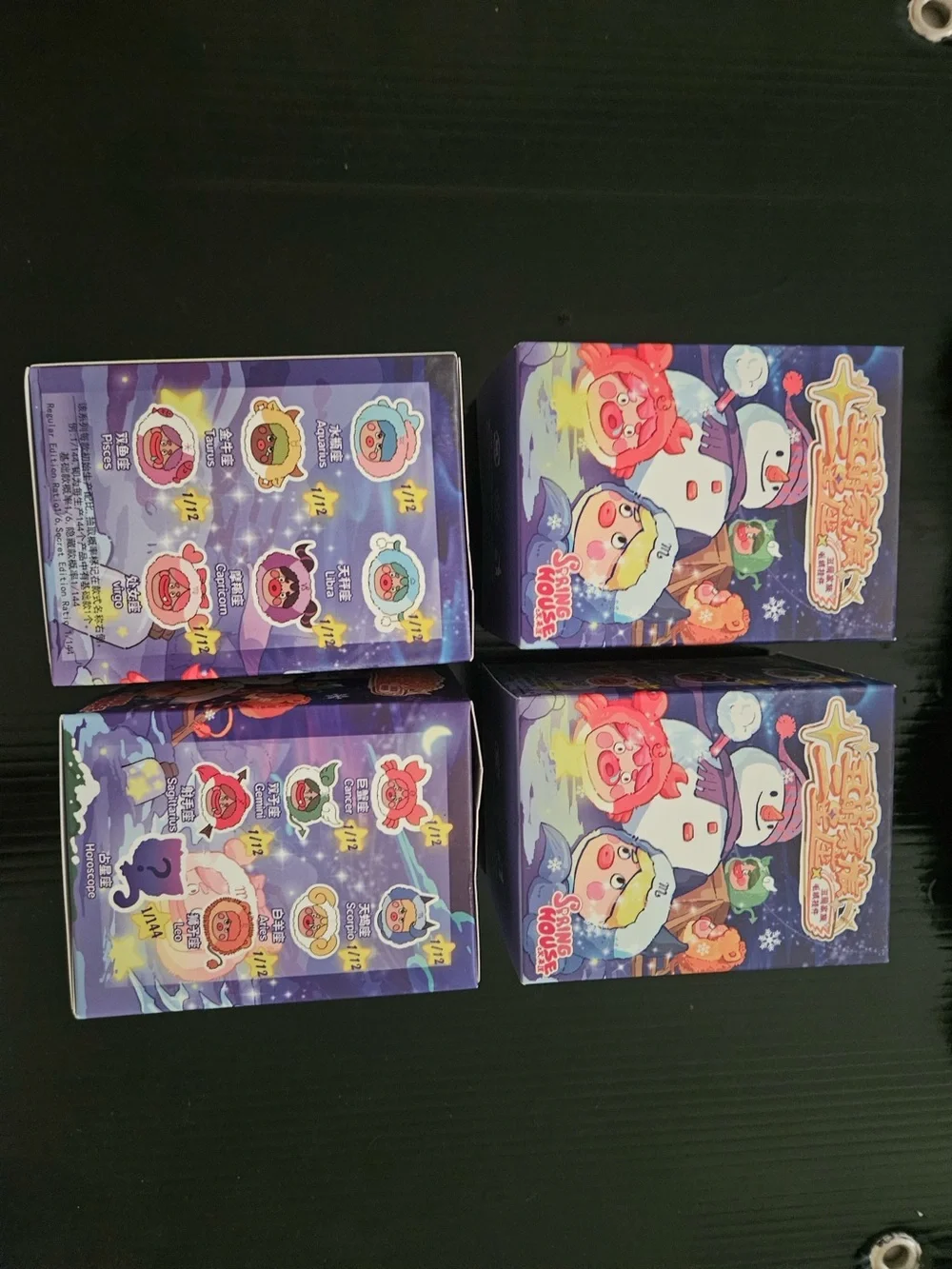 Mystery Winter Character Blind Box - Purple Collectible Kids Toy